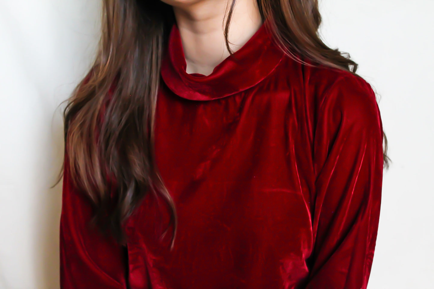 Red Velvet Matching Set