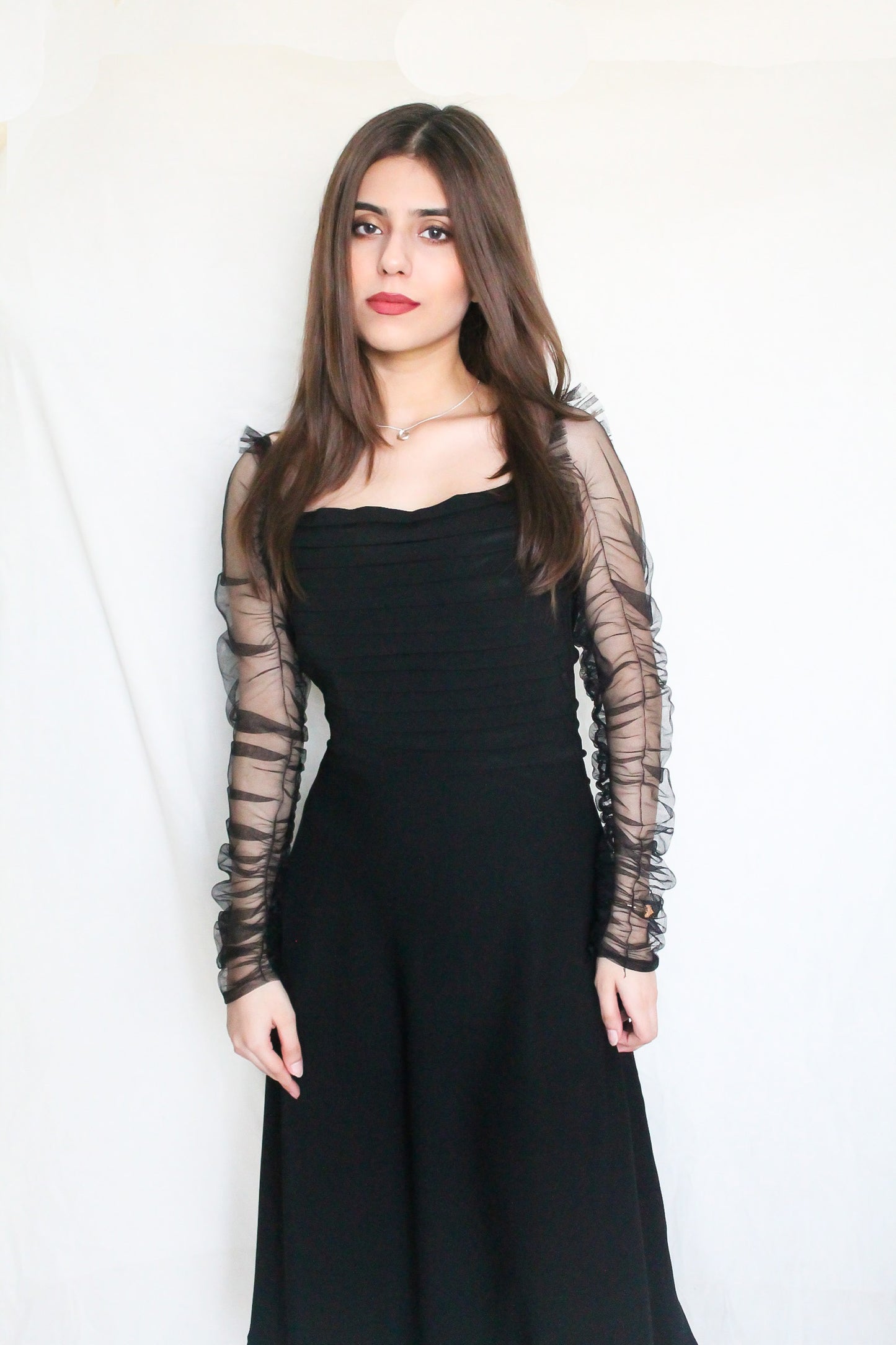 Dusky Black Dress