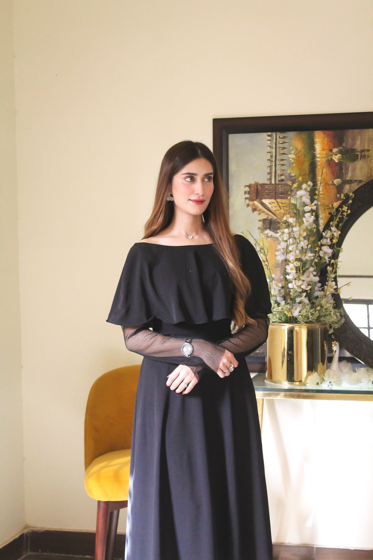 Destiny Black Dress ZoyaHussain Destiny Black Dress ZoyaHussain