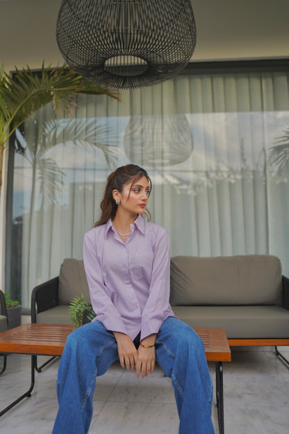 Periwinkle Button Down Shirt