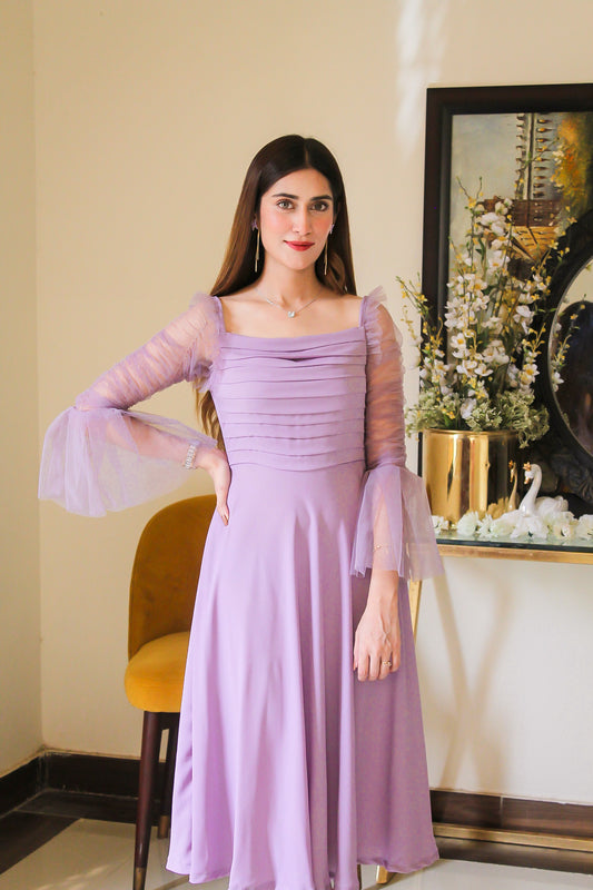 Dusky Lilac Dress