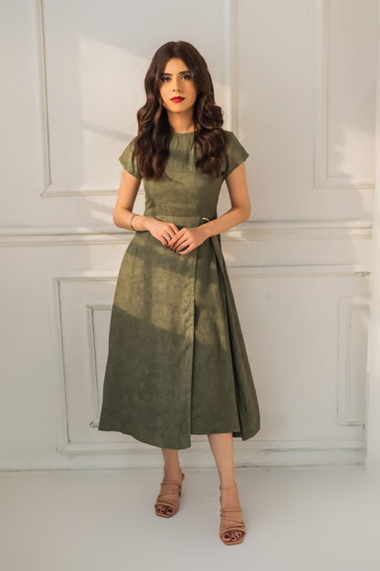 Sage Savun Dress