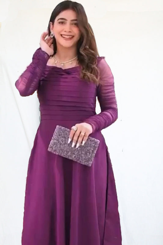 Dusky Plum Dress