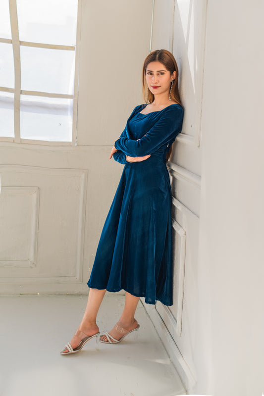 Irena Velvet Dress