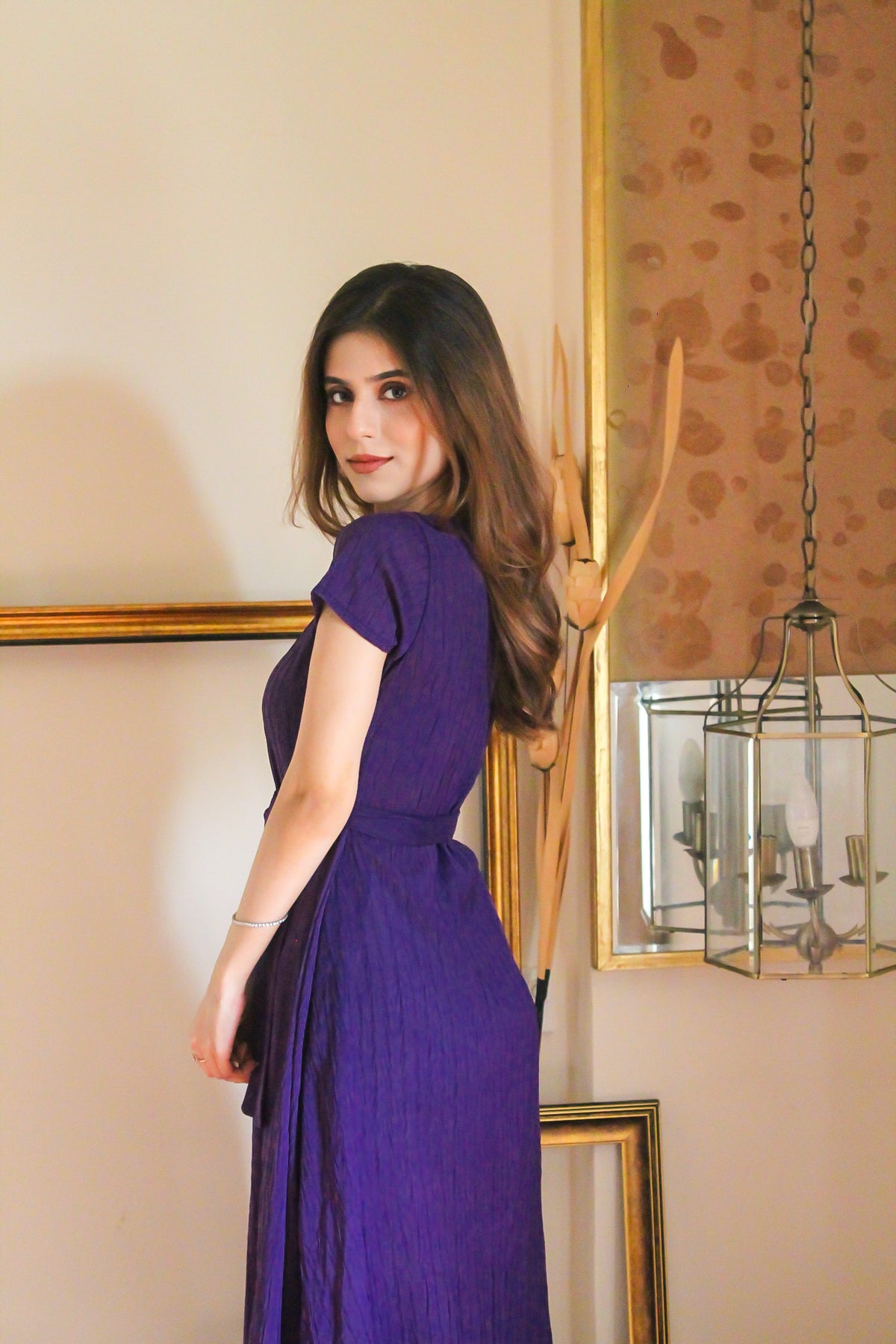 Indigo Textured Dress