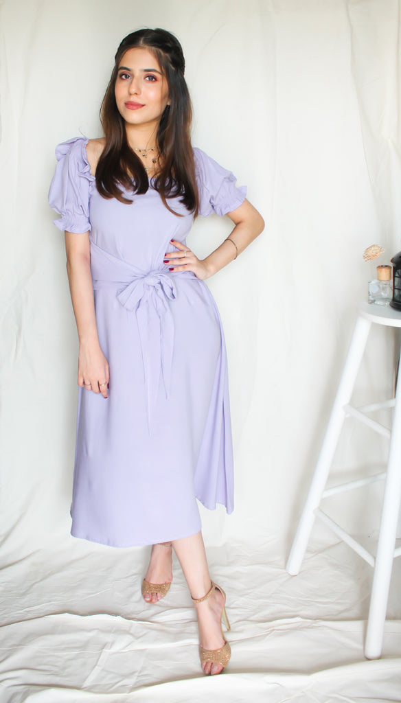 Amazon.com: Women's Dresses Square Neck Puff Sleeve Dress Dress for Women ( Color : Lilac Purple, Size : X-Small) : Clothing, Shoes & Jewelry