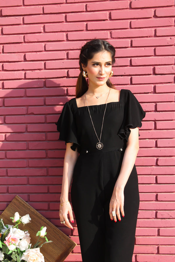 Classic Black Jumpsuit