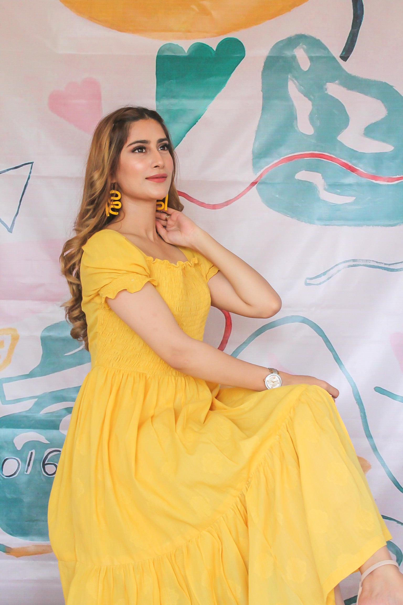 Sandy Yellow Dress – ZoyaHussain Sandy Yellow Dress – ZoyaHussain
