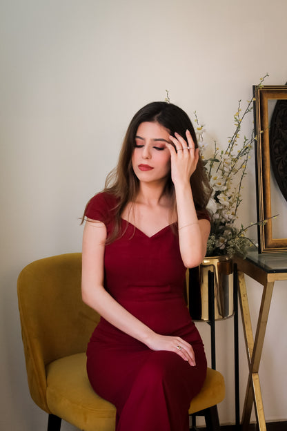 Scarlet Red Dress