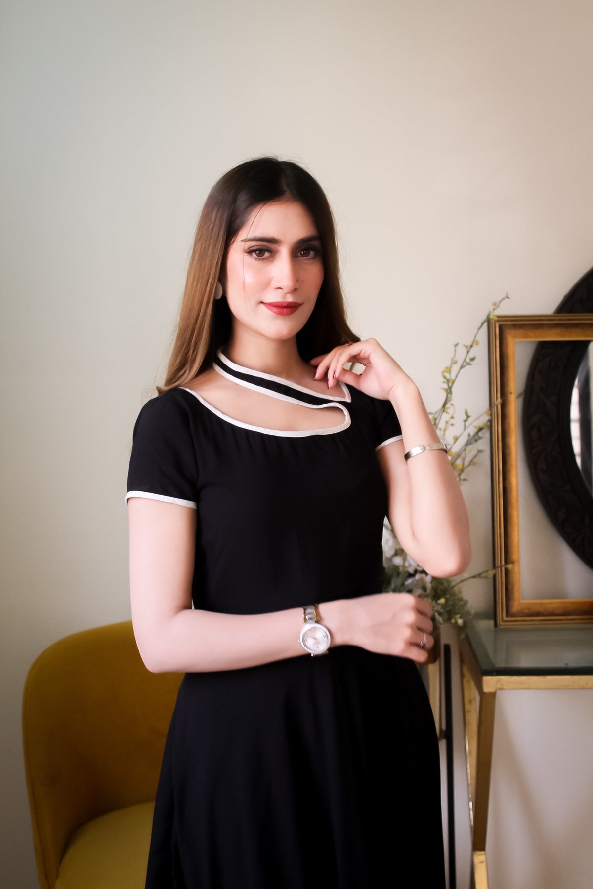 ARCADIA BLACK DRESS