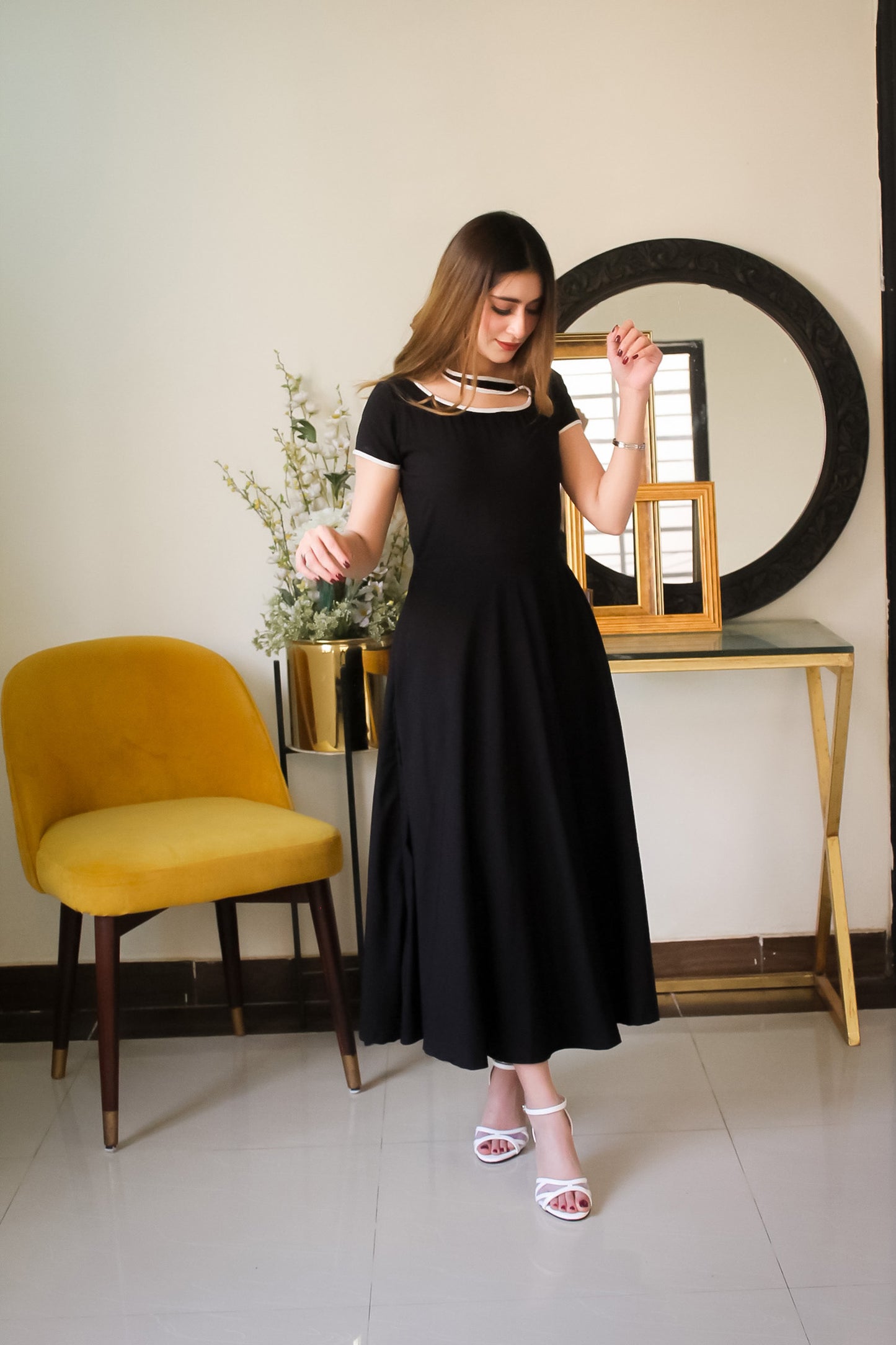 ARCADIA BLACK DRESS