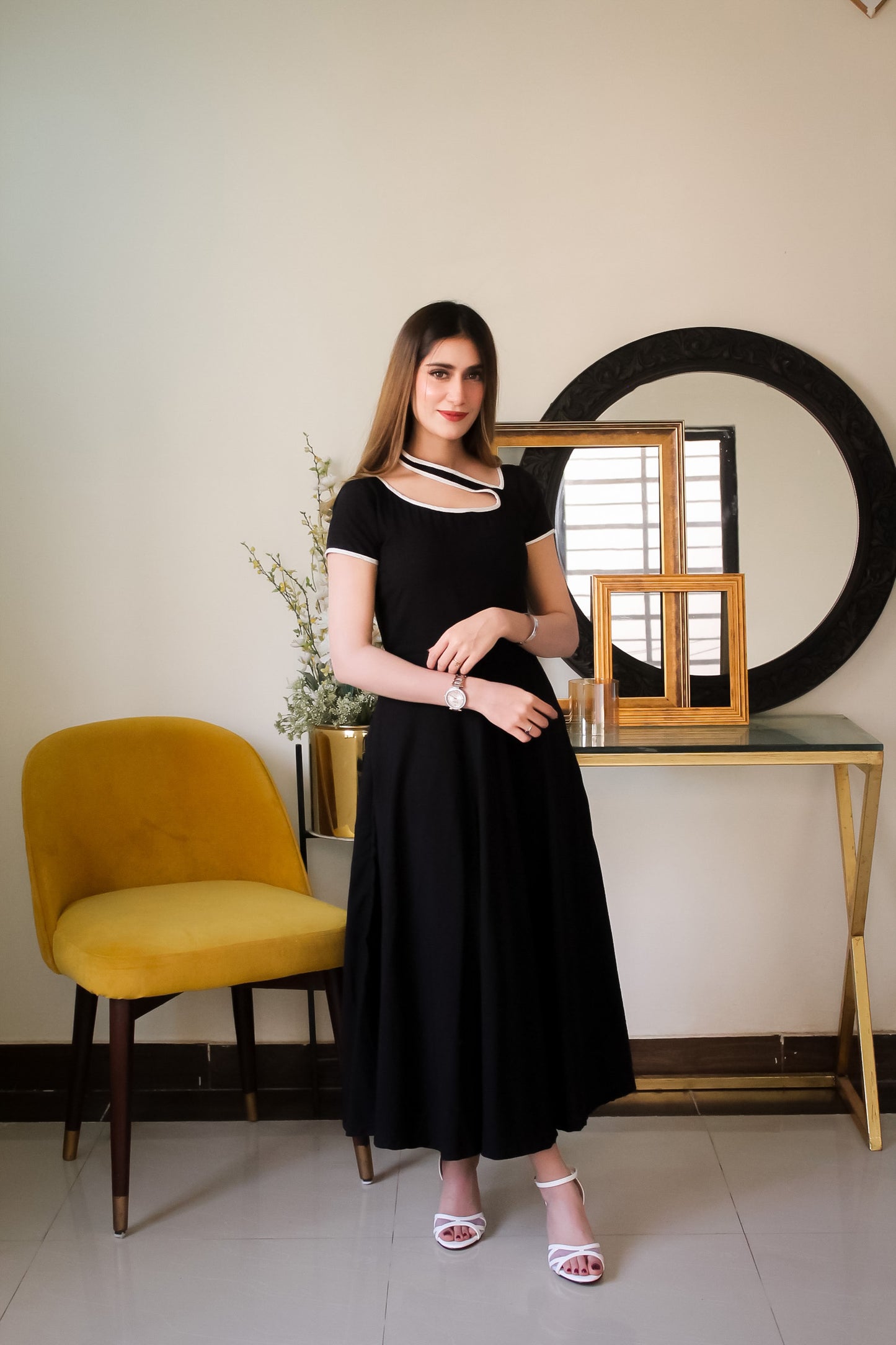ARCADIA BLACK DRESS