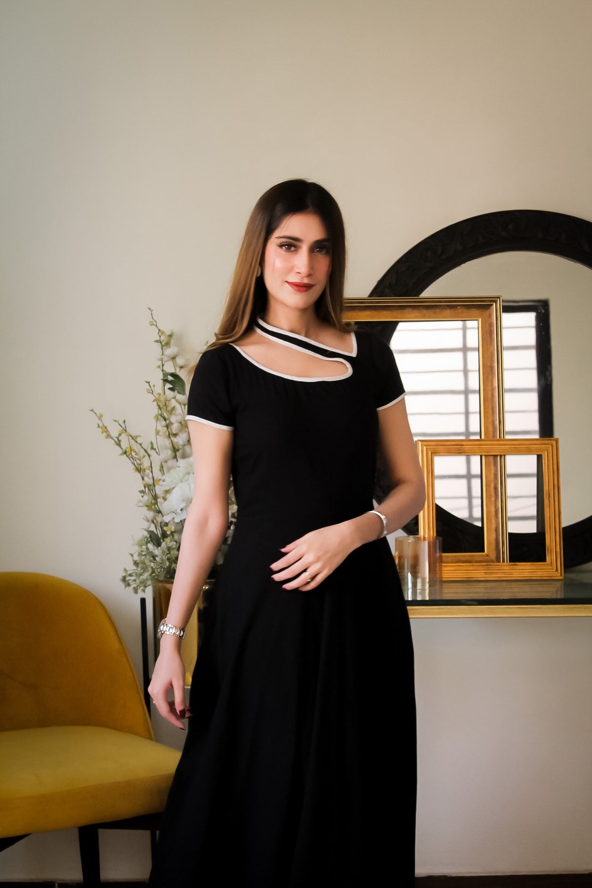 ARCADIA BLACK DRESS